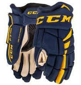 CCM Hockey HG485 JR CCM JS Prot Gloves Navy/Sunflower 11
