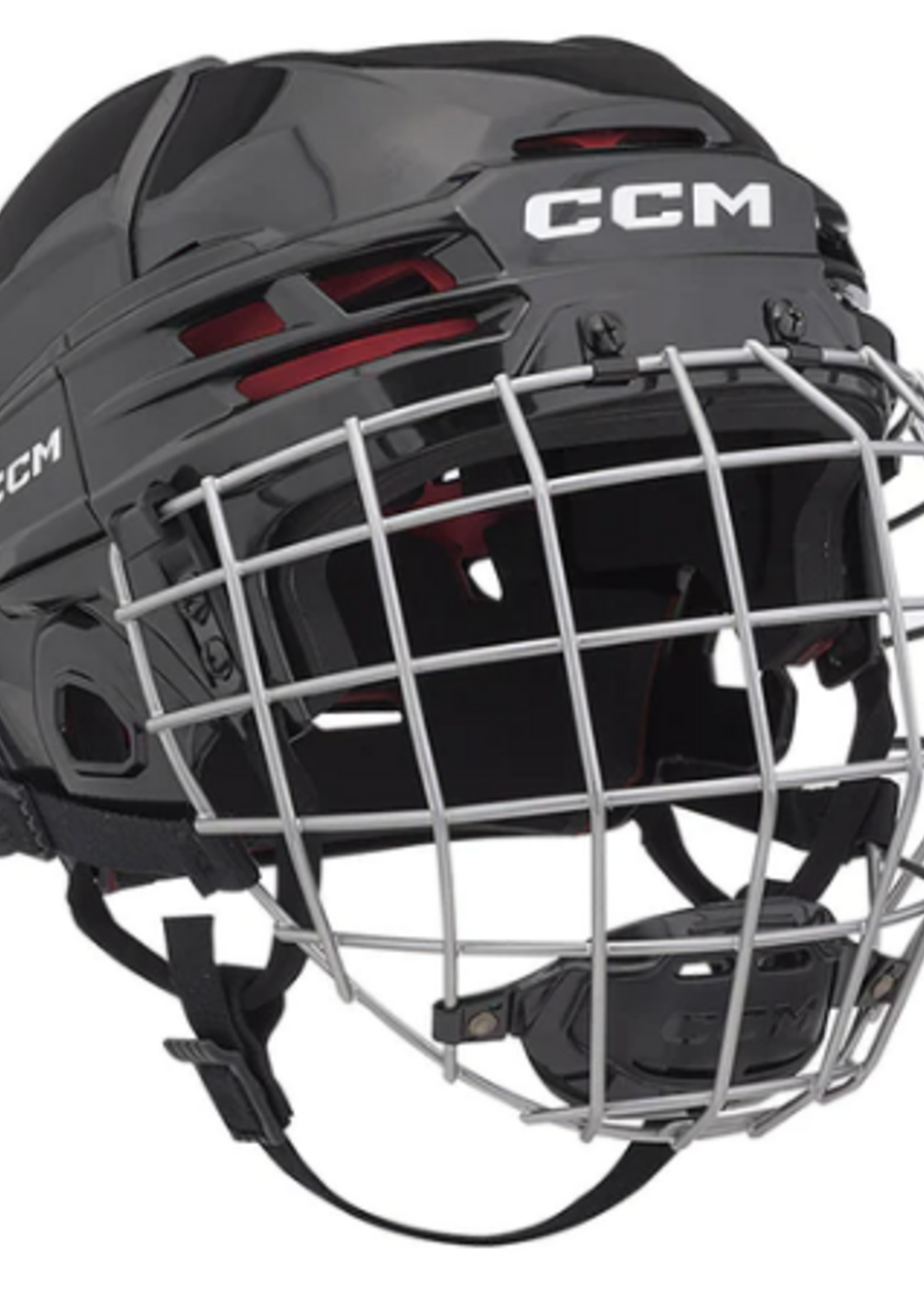CCM Hockey HT70C SR CCM TAC Combo Helmet Black M