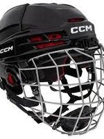 CCM Hockey HT70C YT CCM TAC Combo Helmet Black OSFA