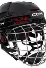 CCM Hockey HT70C YT CCM TAC Combo Helmet Black OSFA