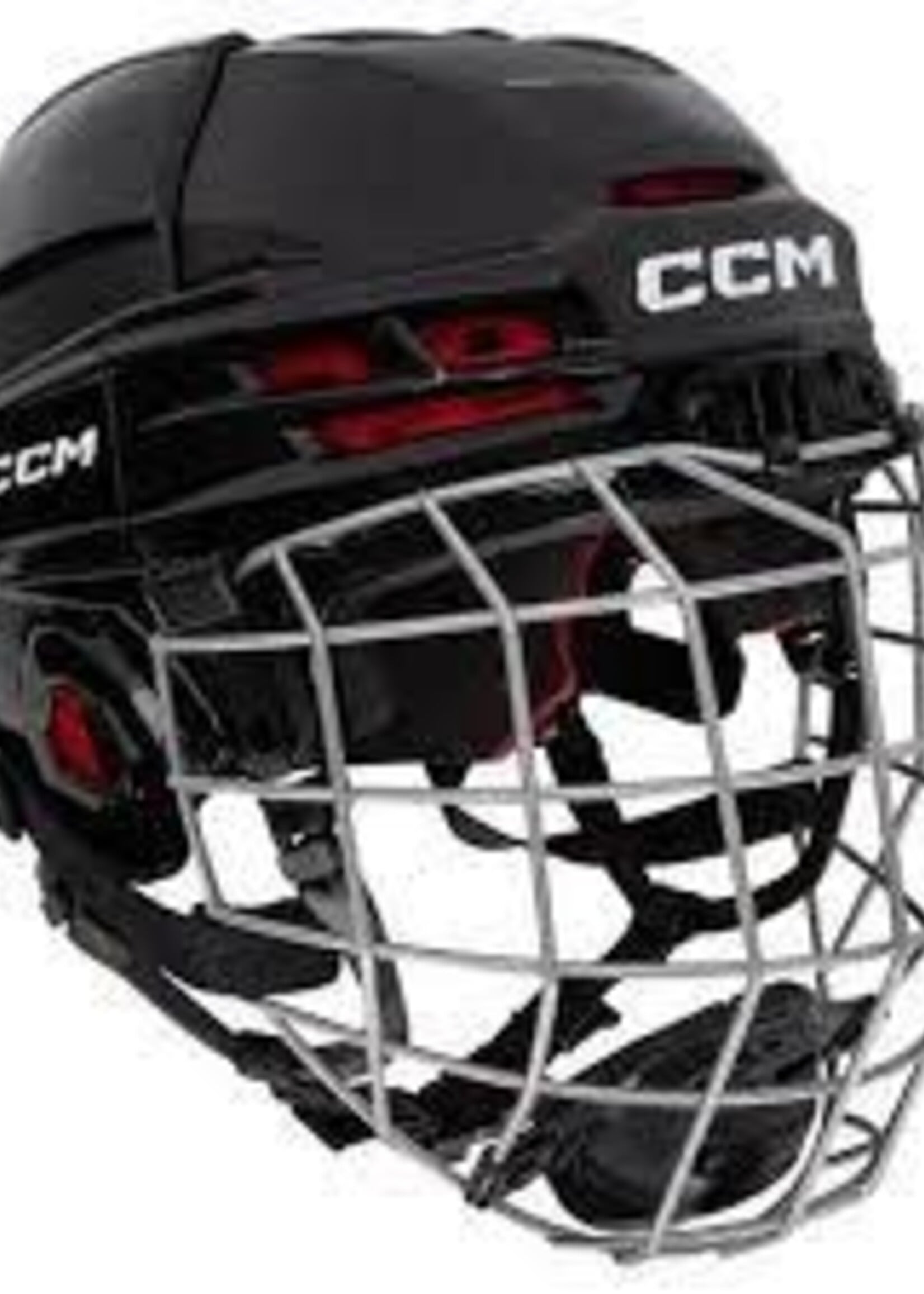CCM Hockey HT70C YT CCM TAC Combo Helmet Black OSFA