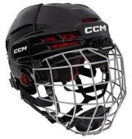 CCM Hockey HT70C YT CCM TAC Combo Helmet Black OSFA