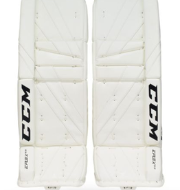 CCM Hockey GPE5.5 SR CCM EFX Goalie Pads White/White/White/White 34+1