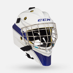 CCM Hockey GFA1.5DEC SR CCM GOAL MASK FACEMASK White/Royal OSFA.