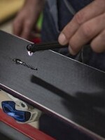 Réparation Semelle au Époxy et carres métal