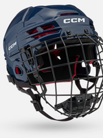 CCM Hockey HT70C SR CCM TAC Combo Helmet Navy M