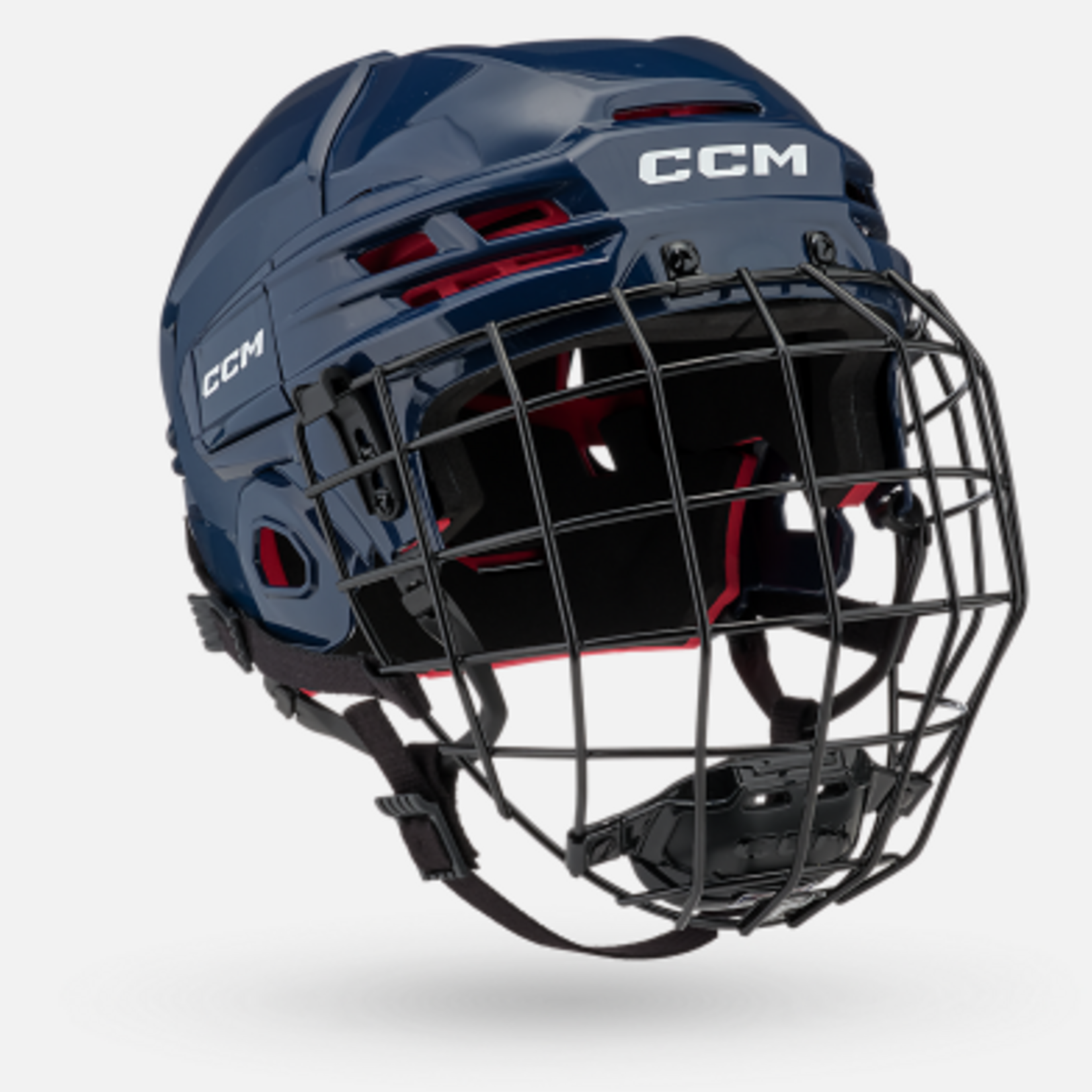 CCM Hockey HT70C SR CCM TAC Combo Helmet Navy M