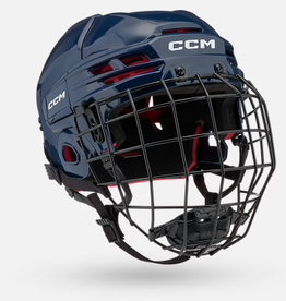 CCM Hockey HT70C SR CCM TAC Combo Helmet Navy M