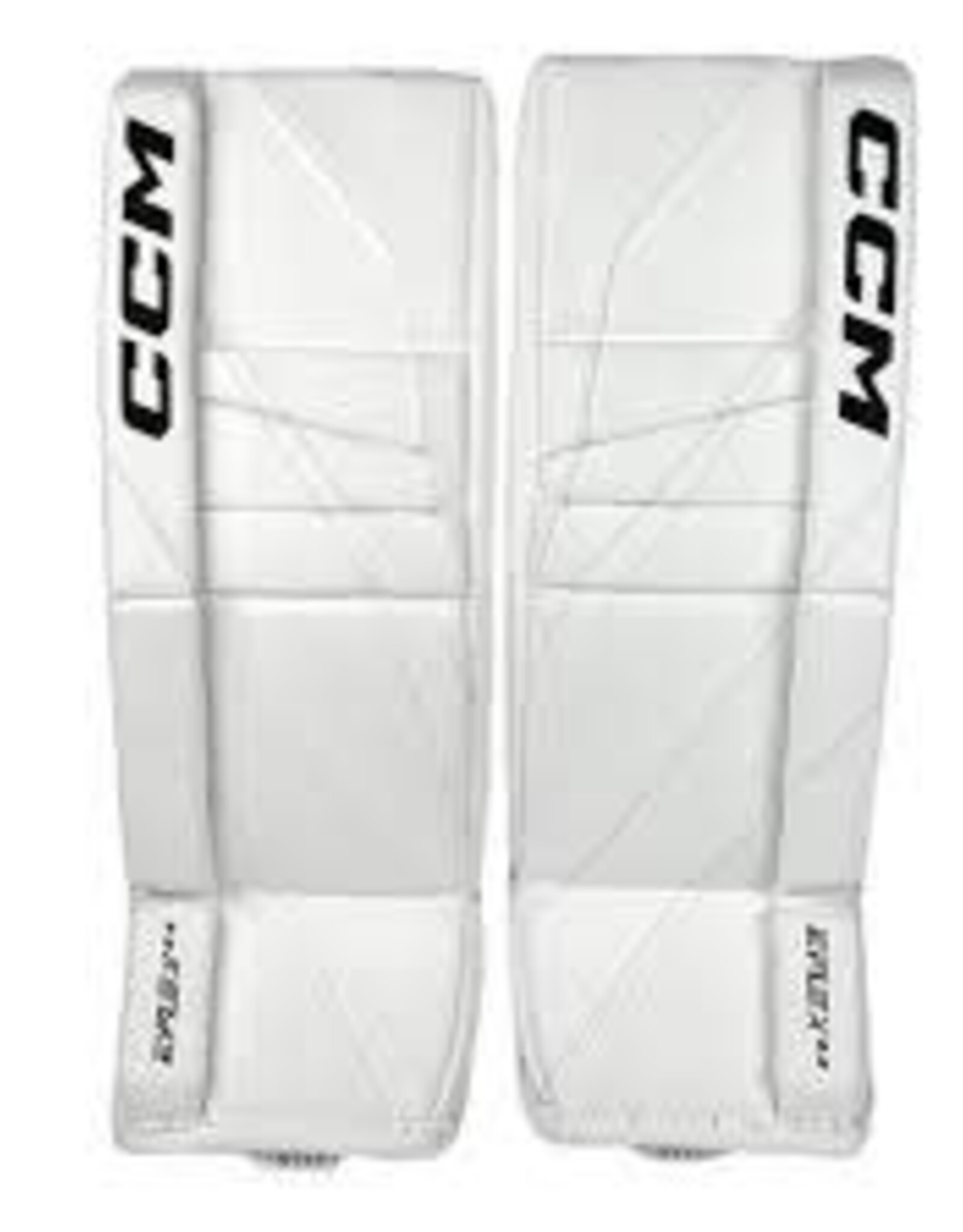 CCM Hockey EFLEX 6.5 CCM Goalie Pads White 33+1