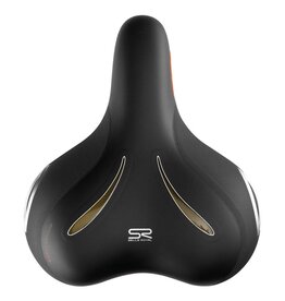 Selle Royal, Lookin Relaxed, Saddle, 260 x 225mm, Unisex, 839g, Black