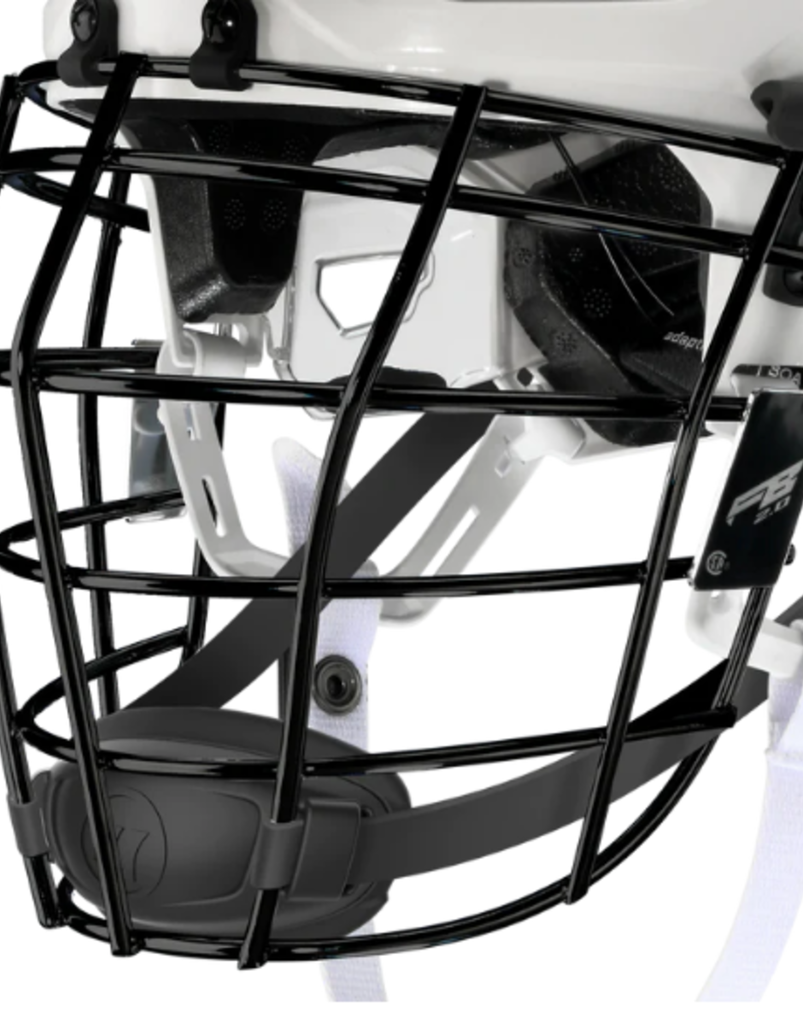 Warrior FATBOY FACEMASK 2.0 BK BLACK Med