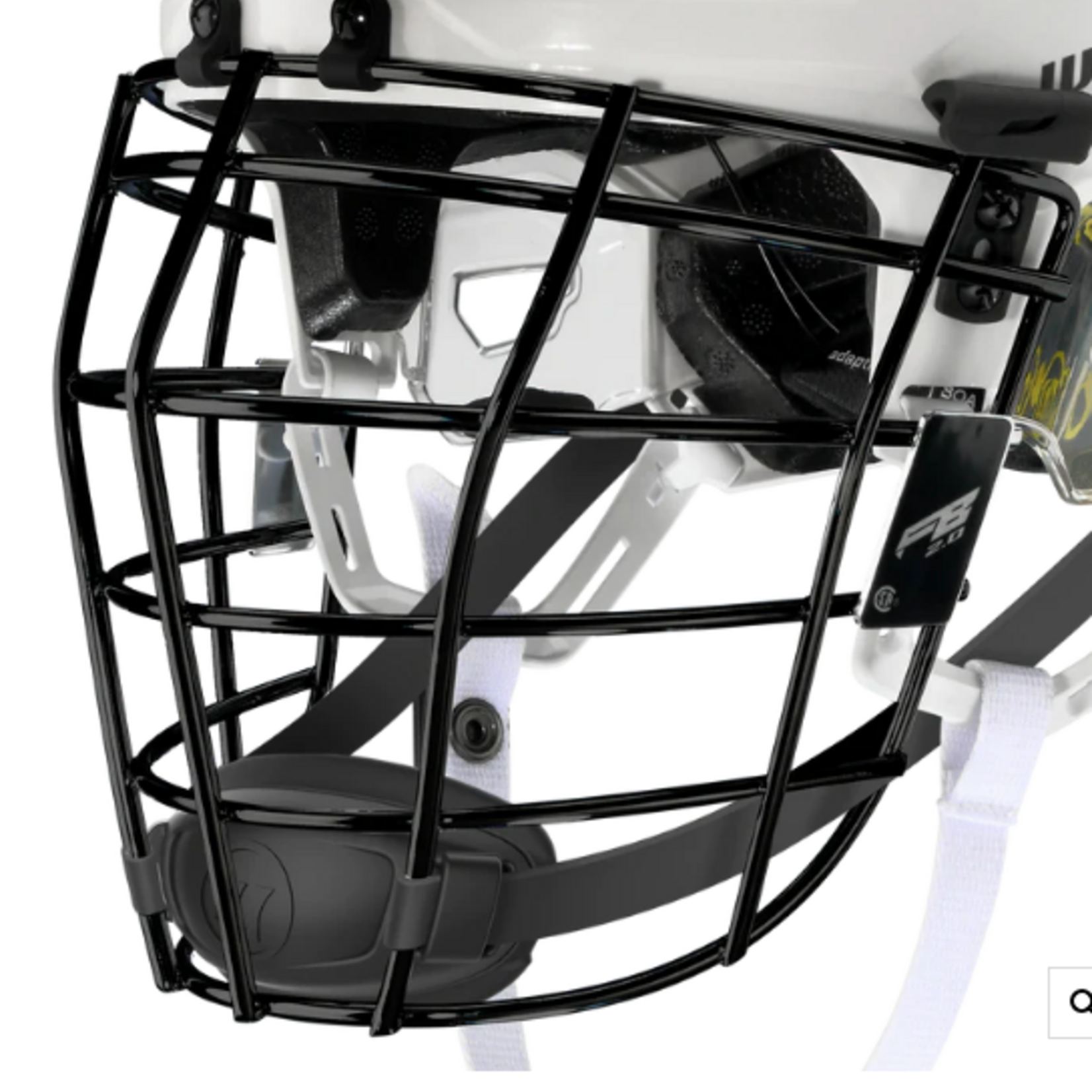Warrior FATBOY FACEMASK 2.0 BK BLACK Med