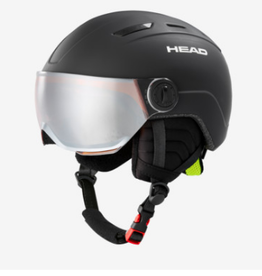 Head JUNIOR - MOJO VISOR BLACK - BLACK, XS/S