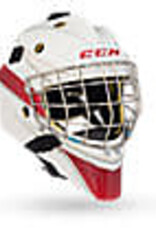 CCM Hockey GFA1.5DEC JR CCM GOAL MASK FACEMASK White/Red OSFA.