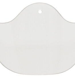 Bauer NASH LEXAN JR THROATGUARD V-ST