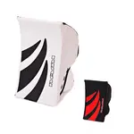 NAMI Senior Goalie Ringuette Bouclier Reg Red/Wht/Blk
