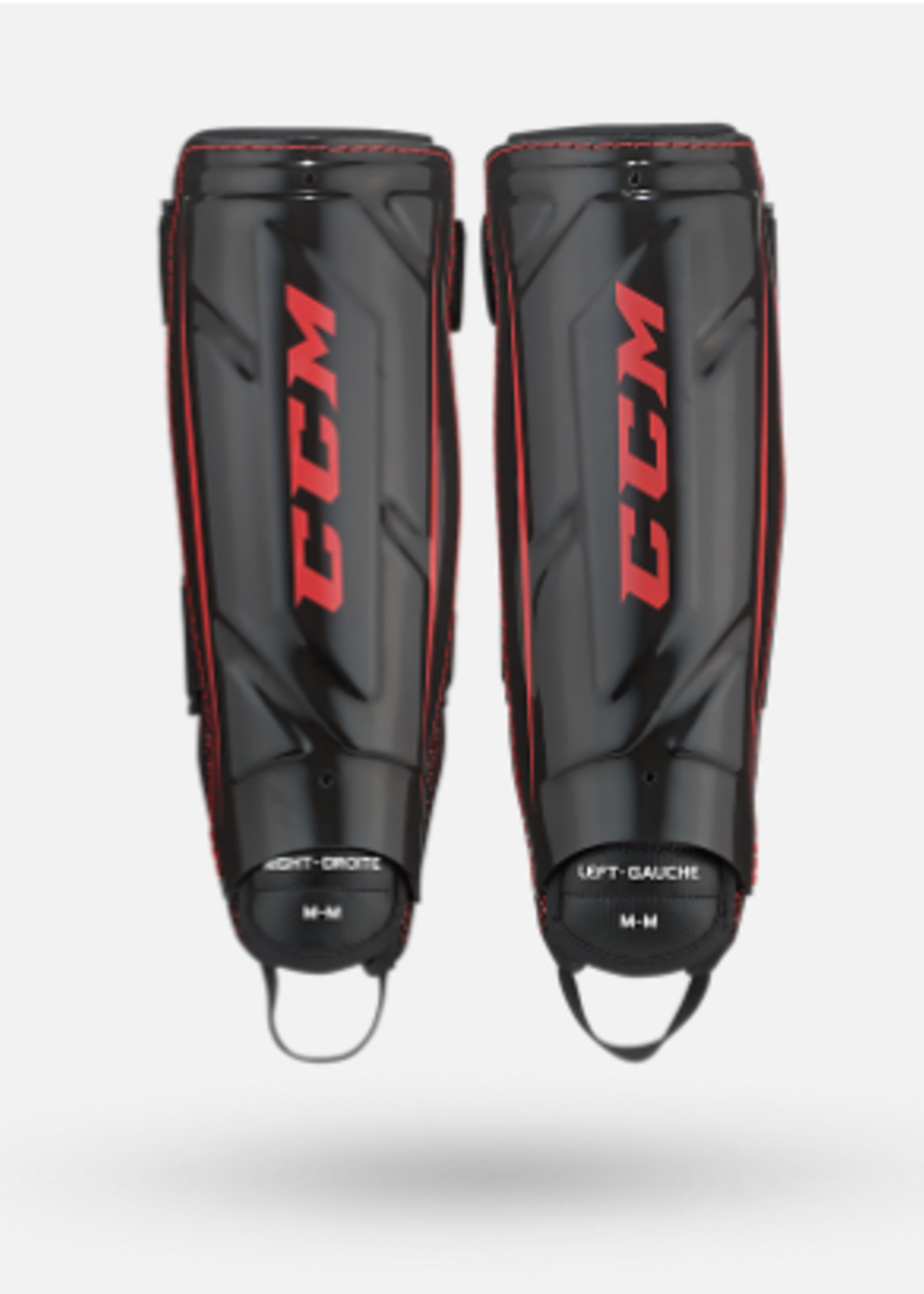 CCM Hockey SGB170 DBH SR SHIN GUARDS v.1 L BLK