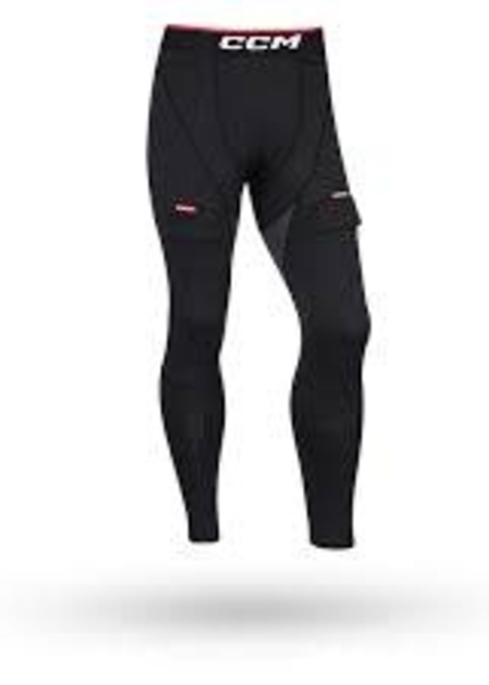 CCM Hockey Pant compression avec coquille CCM noir (XL)