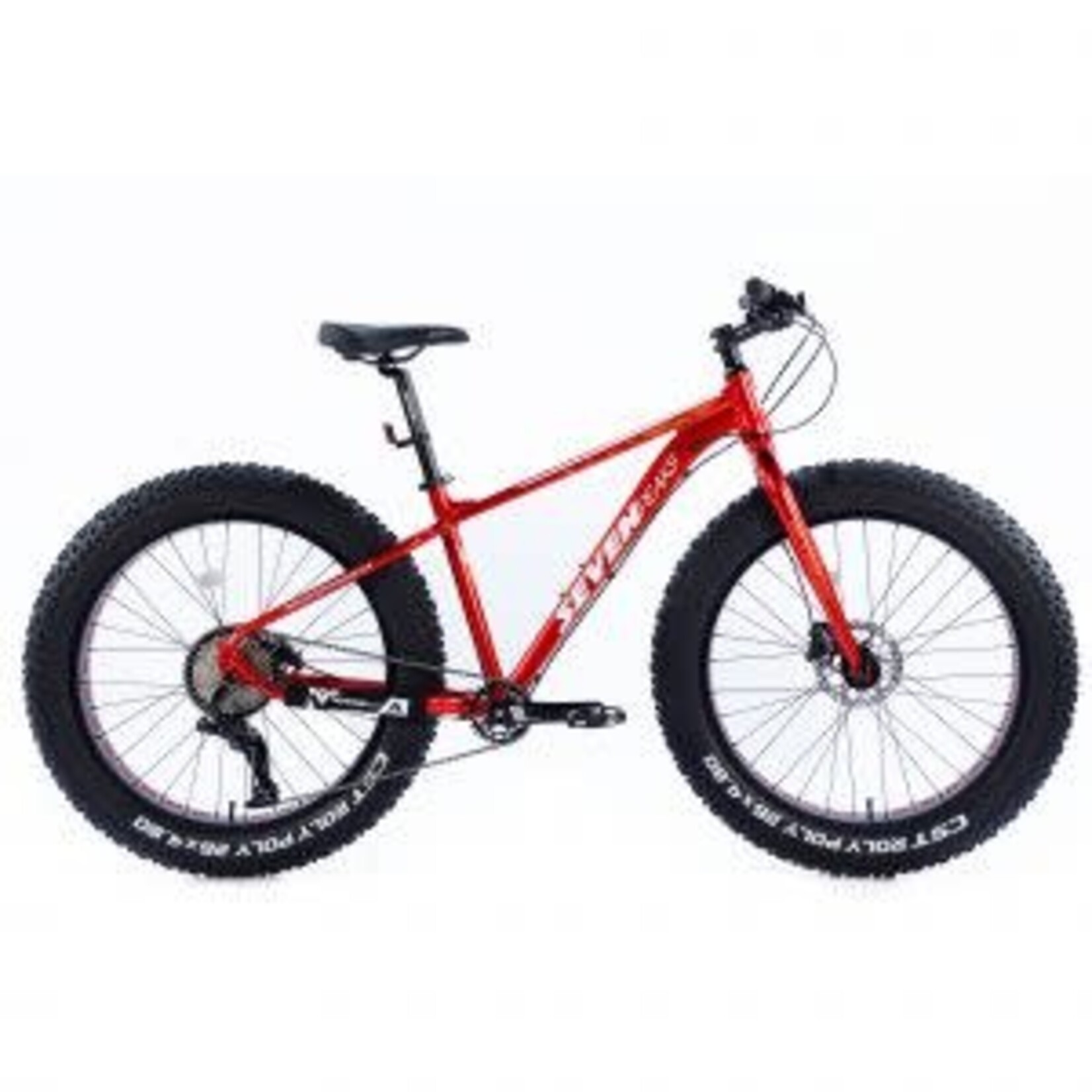 SEVEN PEAKS X8 RUMBLE rouge FATBIKE  15'' Adulte