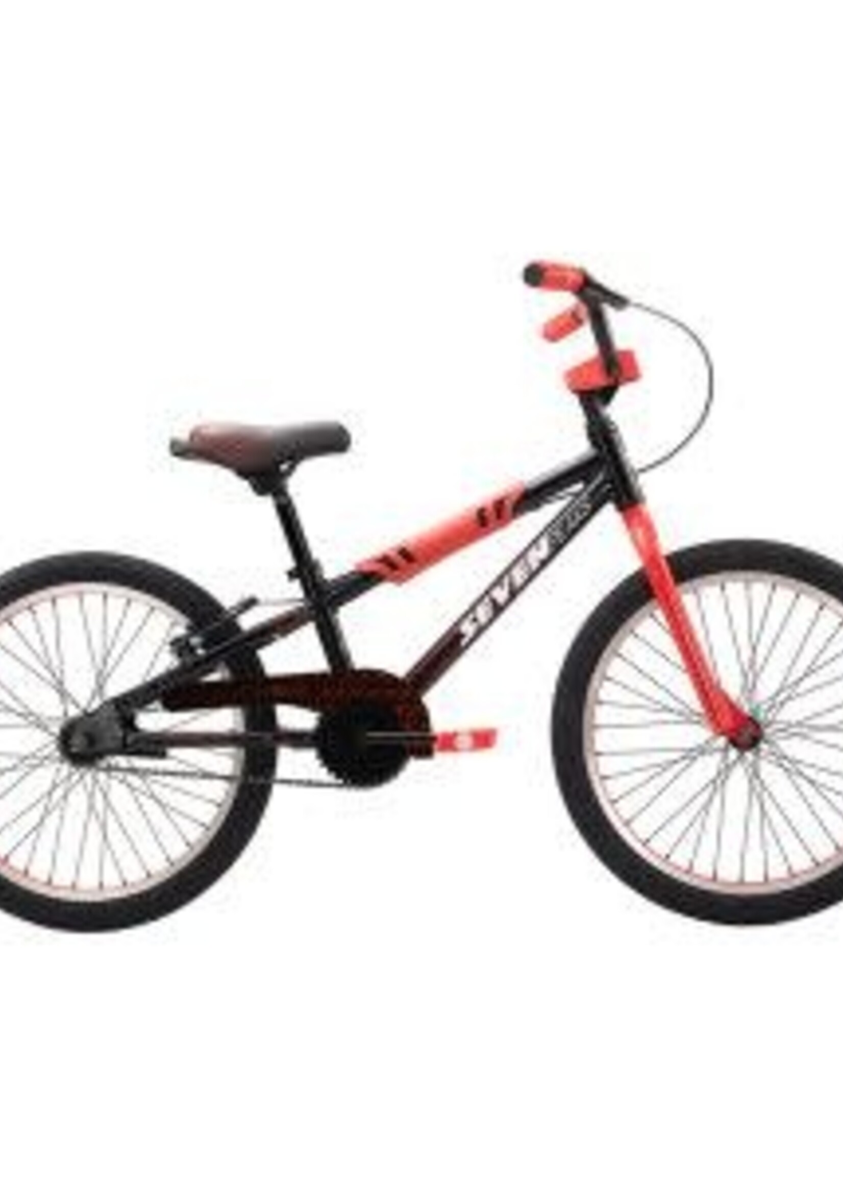 SEVEN PEAKS Single  Speed HAWK  Chromoly 20'' Normal Fork / V-Brake  BLACK / RED