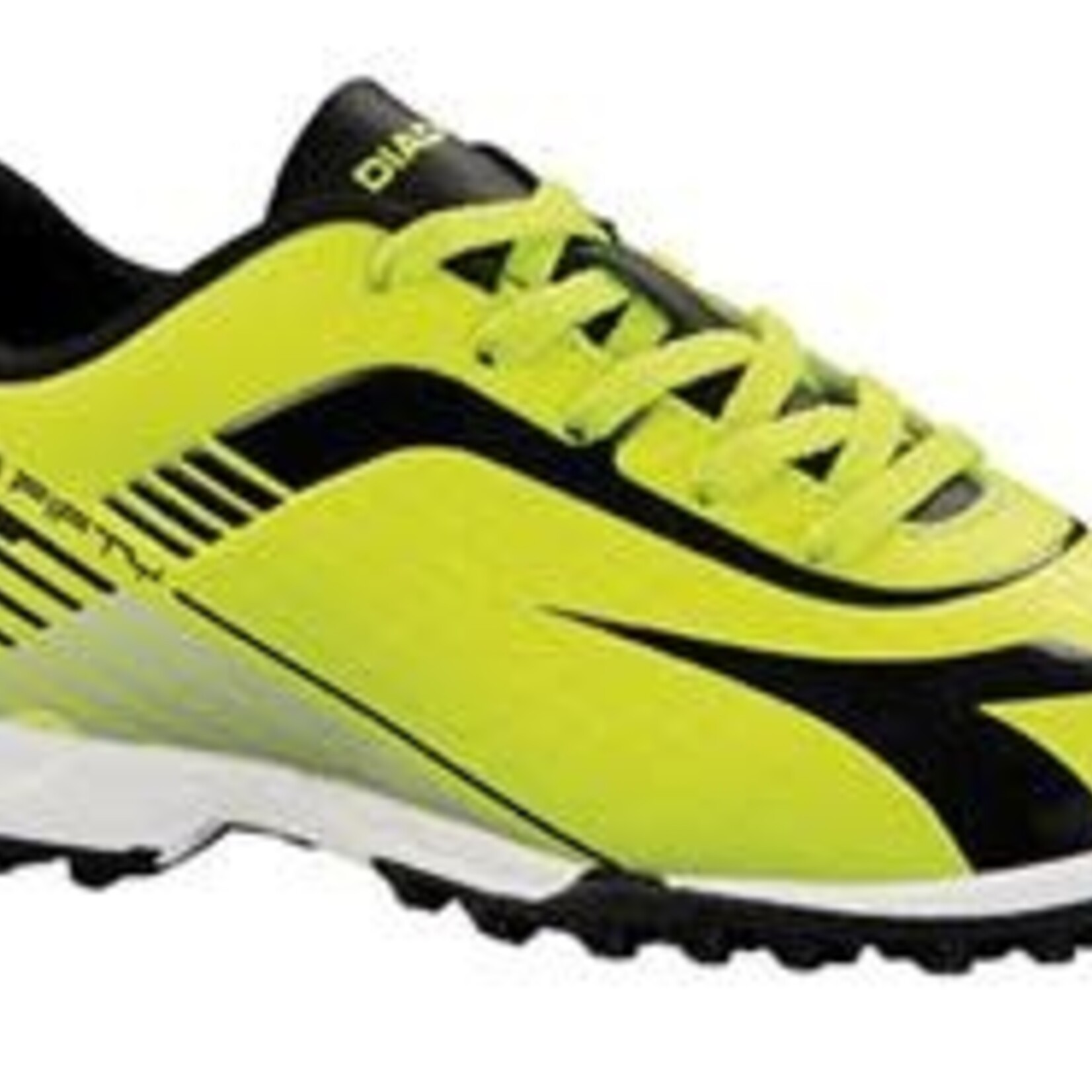 Soulier de Soccer Jaune Fluo/Noir Diadora Taille 4