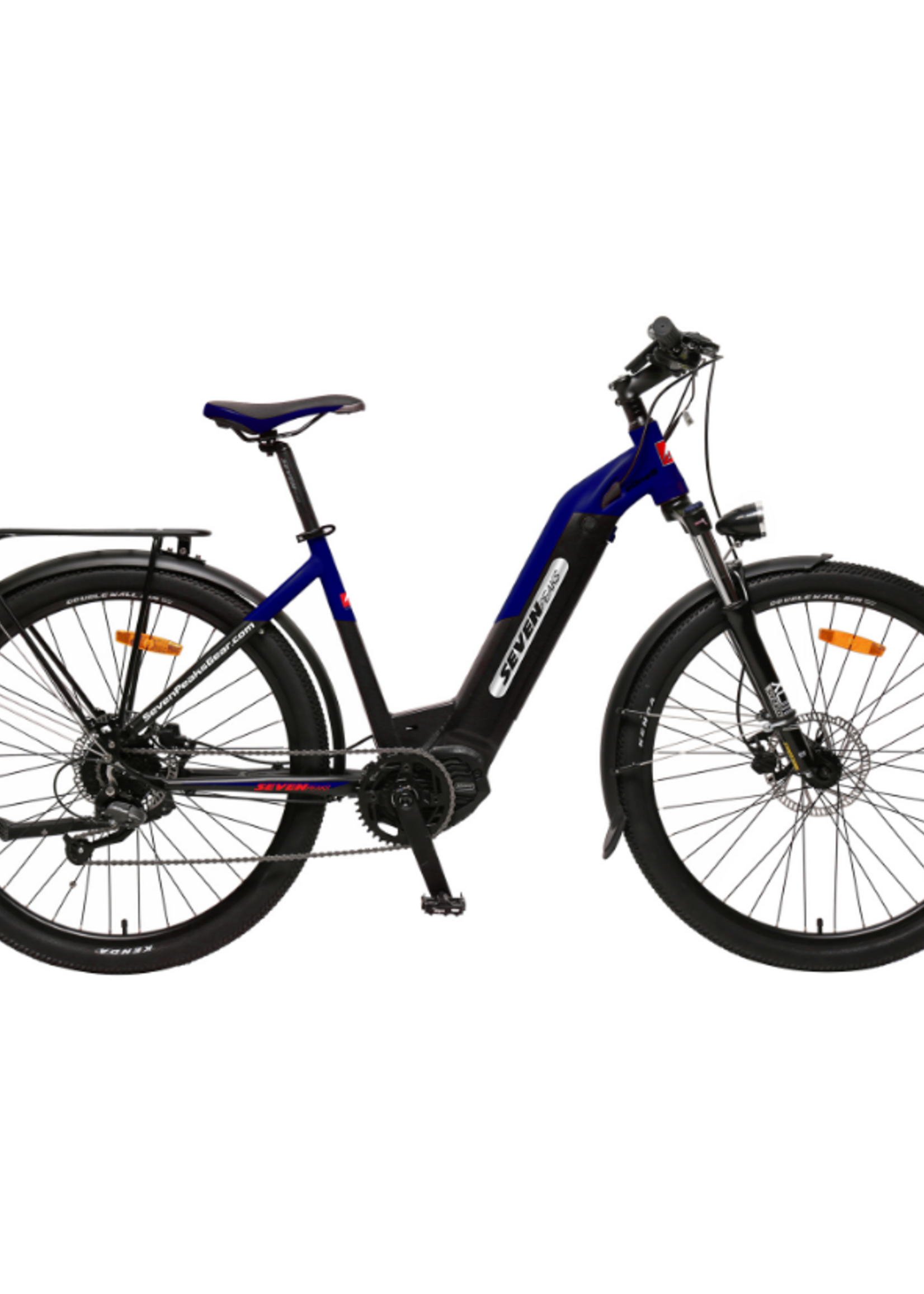 SEVEN PEAKS E-One 9C 19'' Black/Blue 350w 10.5ah Kenda 27.5