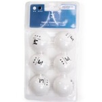360 Atheletic BALLES DE PING-PONG  3 ETOILES - EMBALLAGE DE 6