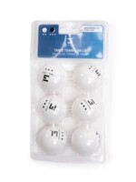 360 Atheletic BALLES DE PING-PONG  3 ETOILES - EMBALLAGE DE 6