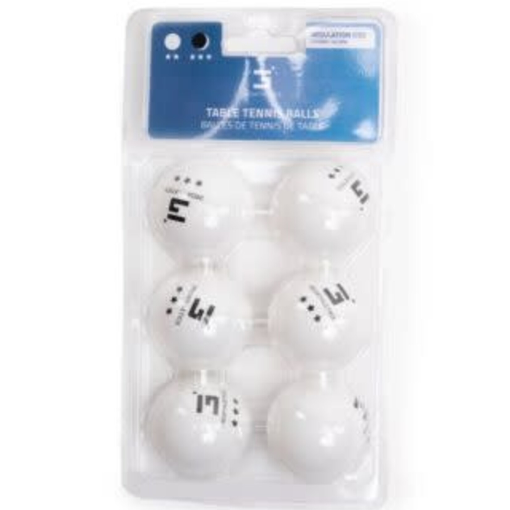 360 Atheletic BALLES DE PING-PONG  3 ETOILES - EMBALLAGE DE 6