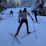 Skis de fond usages