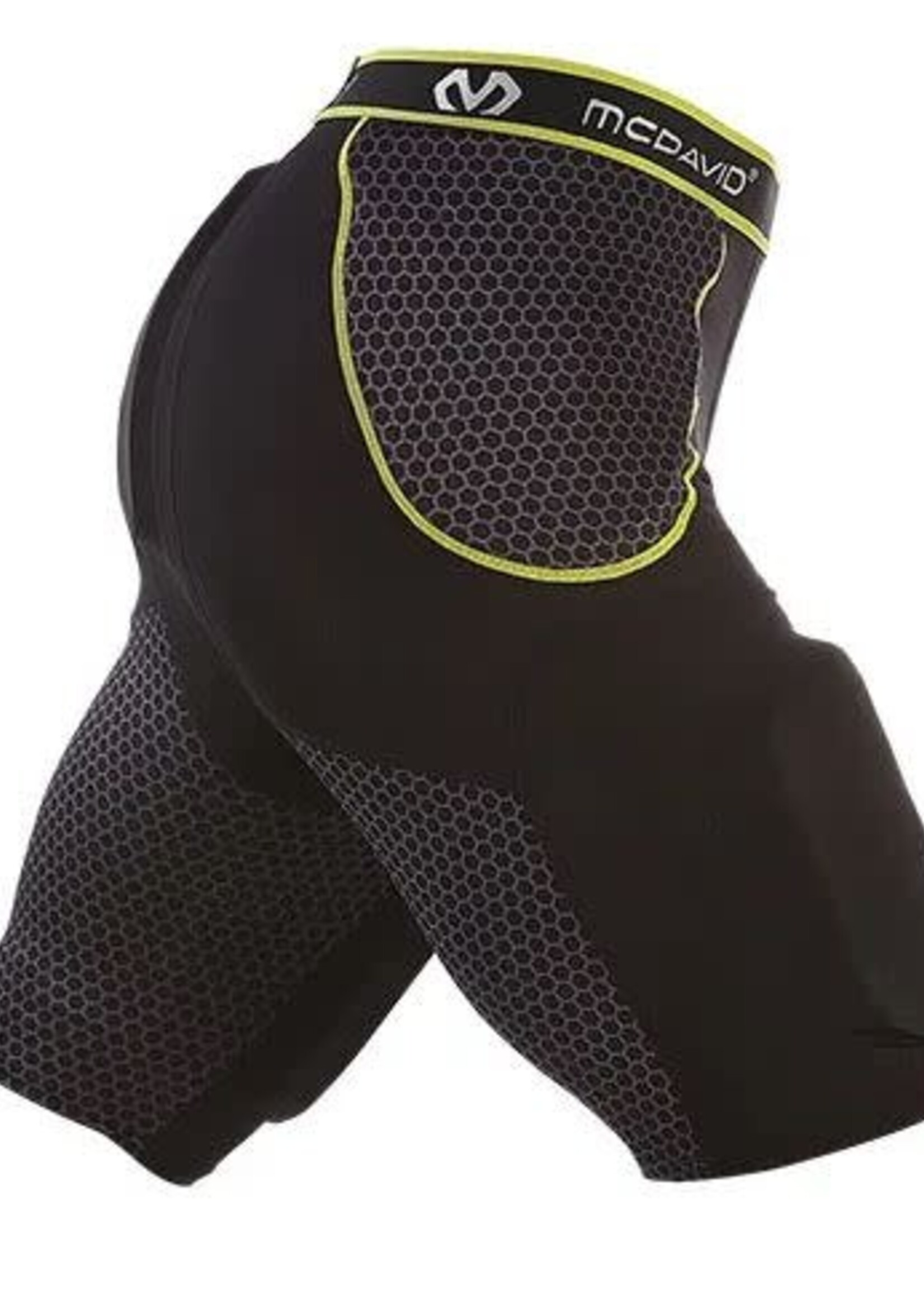 McDavid Rival Intg Girdle Whard Shell Black/BrightYellow (M)