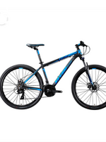 SEVEN PEAKS Kozak 26'' (Cadre 21'') 21 Vitesse Mountain Bike Black/Blue