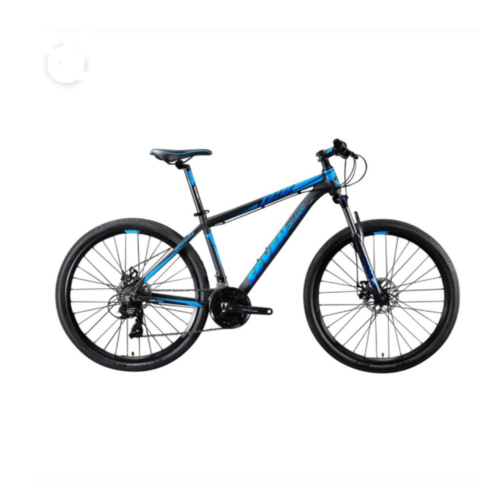 SEVEN PEAKS Kozak 26'' (Cadre 21'') 21 Vitesse Mountain Bike Black/Blue