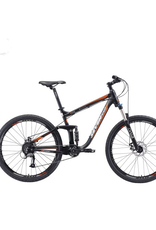 SEVEN PEAKS Titan 27.5 Kenda (Cadre 19'') Double Suspension 9 Vitesses Mountain Bike Black/Orange