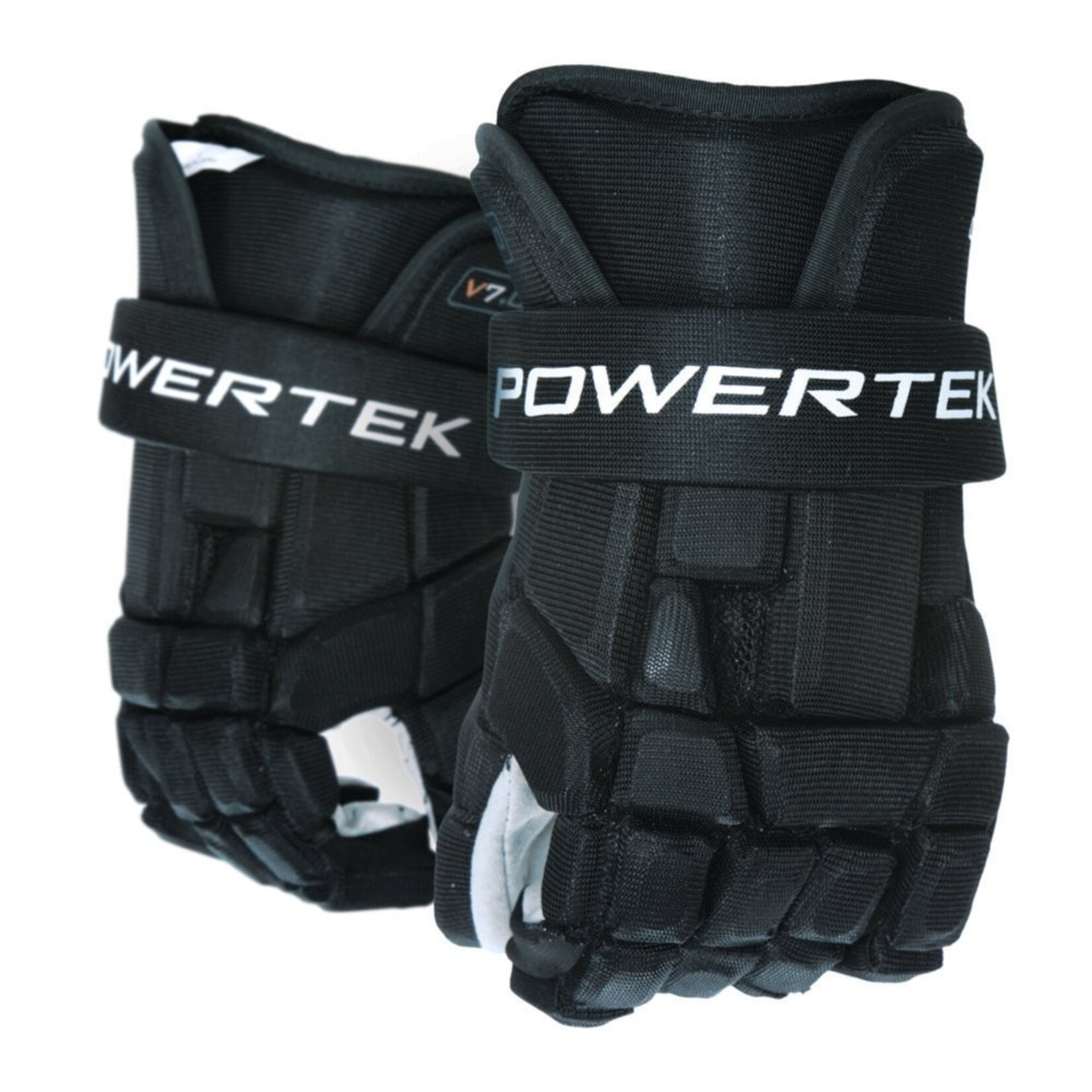 Tek V7.0 NYLON DEK/BALL HOCKEY GLOVES BLACK 10
