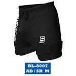 BLUE SPORTS MESH SHORT WITH CUP SENIOR MEDIUM