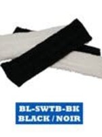 BLUE SPORTS Bandes absorbantes Noires / Sweatbands Black