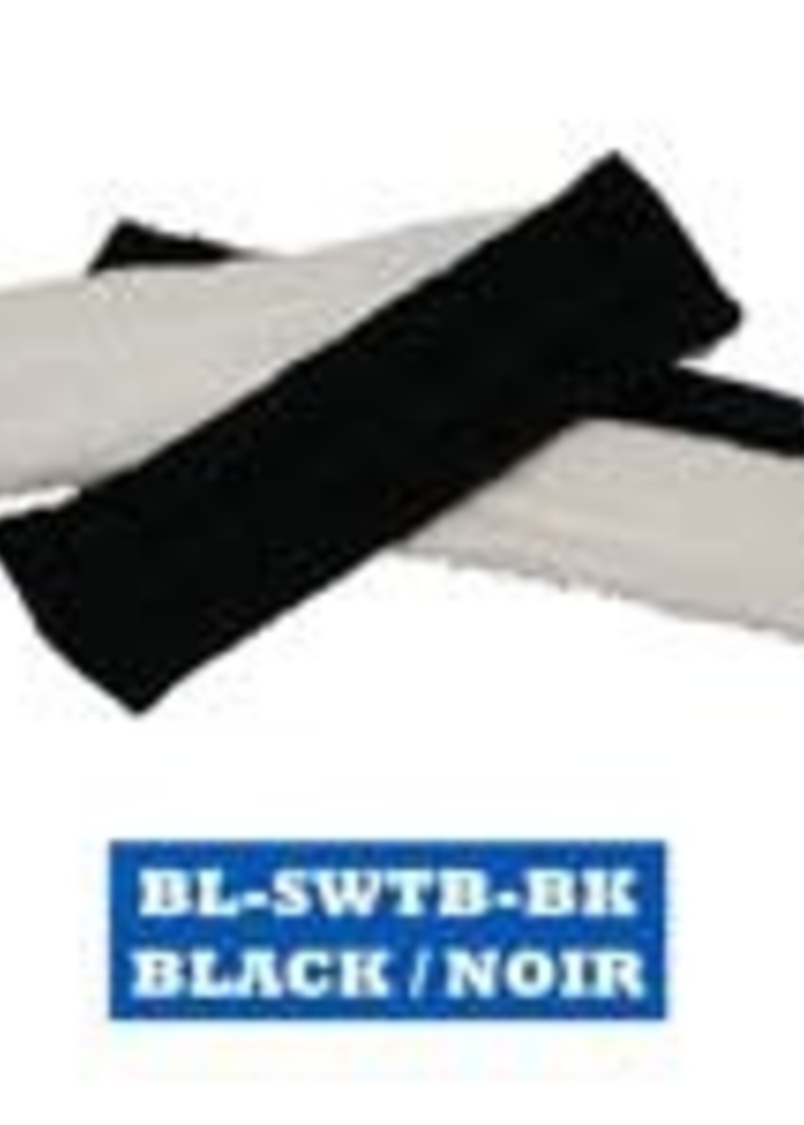 BLUE SPORTS Bandes absorbantes Noires / Sweatbands Black