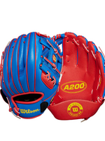 Wilson gant wilson rouge et bleu LHT (lance main gauche)