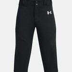 Under Armour Boys' UA Utility Baseball Knicker Noir