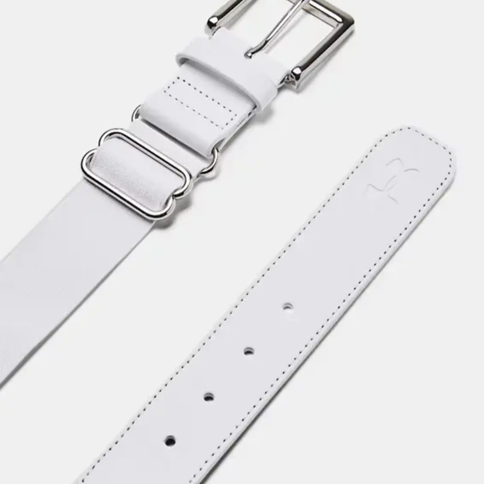 Under Armour Men's UA Baseball Belt Blanc
