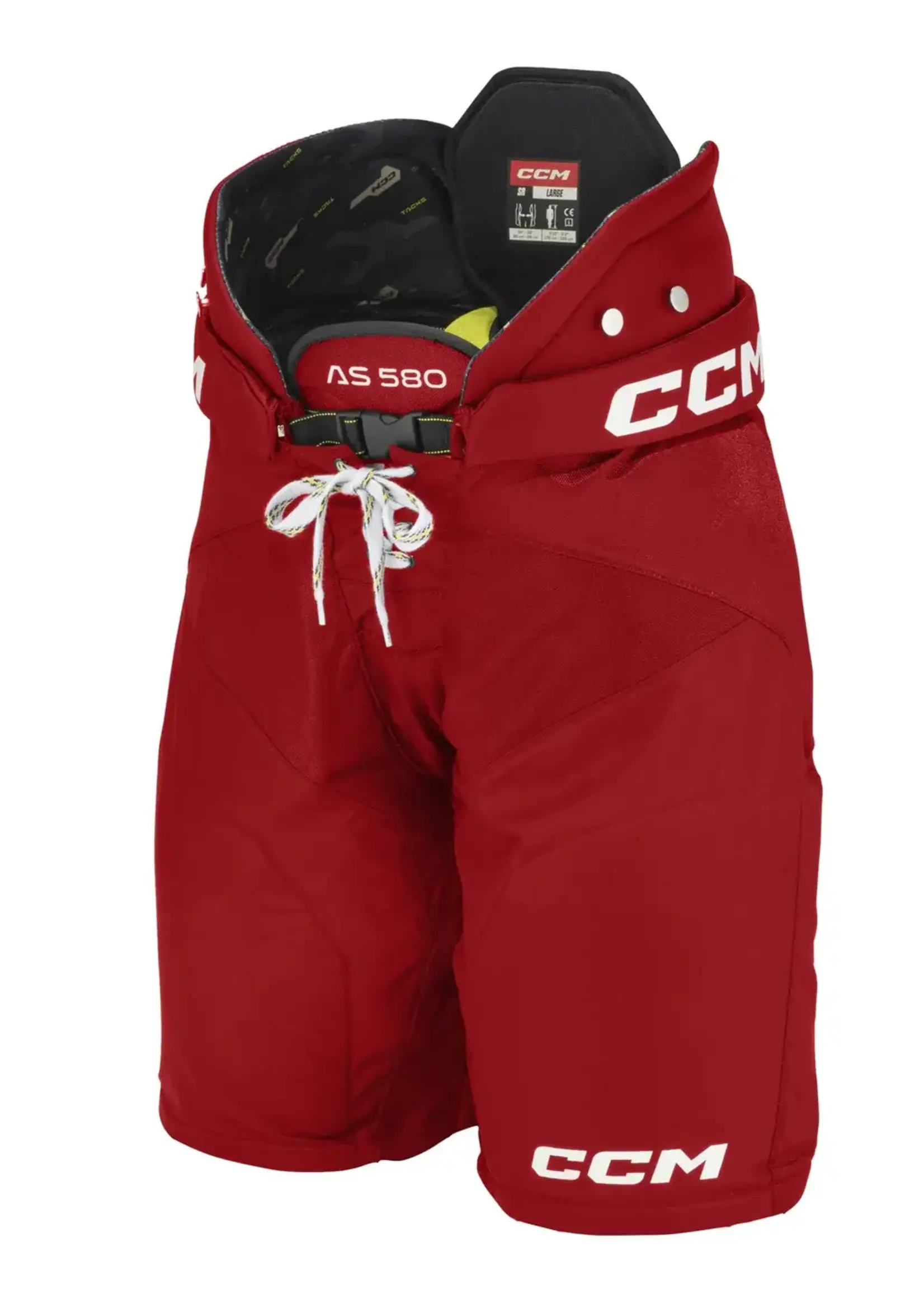 CCM Hockey HPAS580 JR CCM TAC Hockey Pants Red S