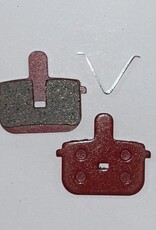 Break Pads Vélo Rouge
