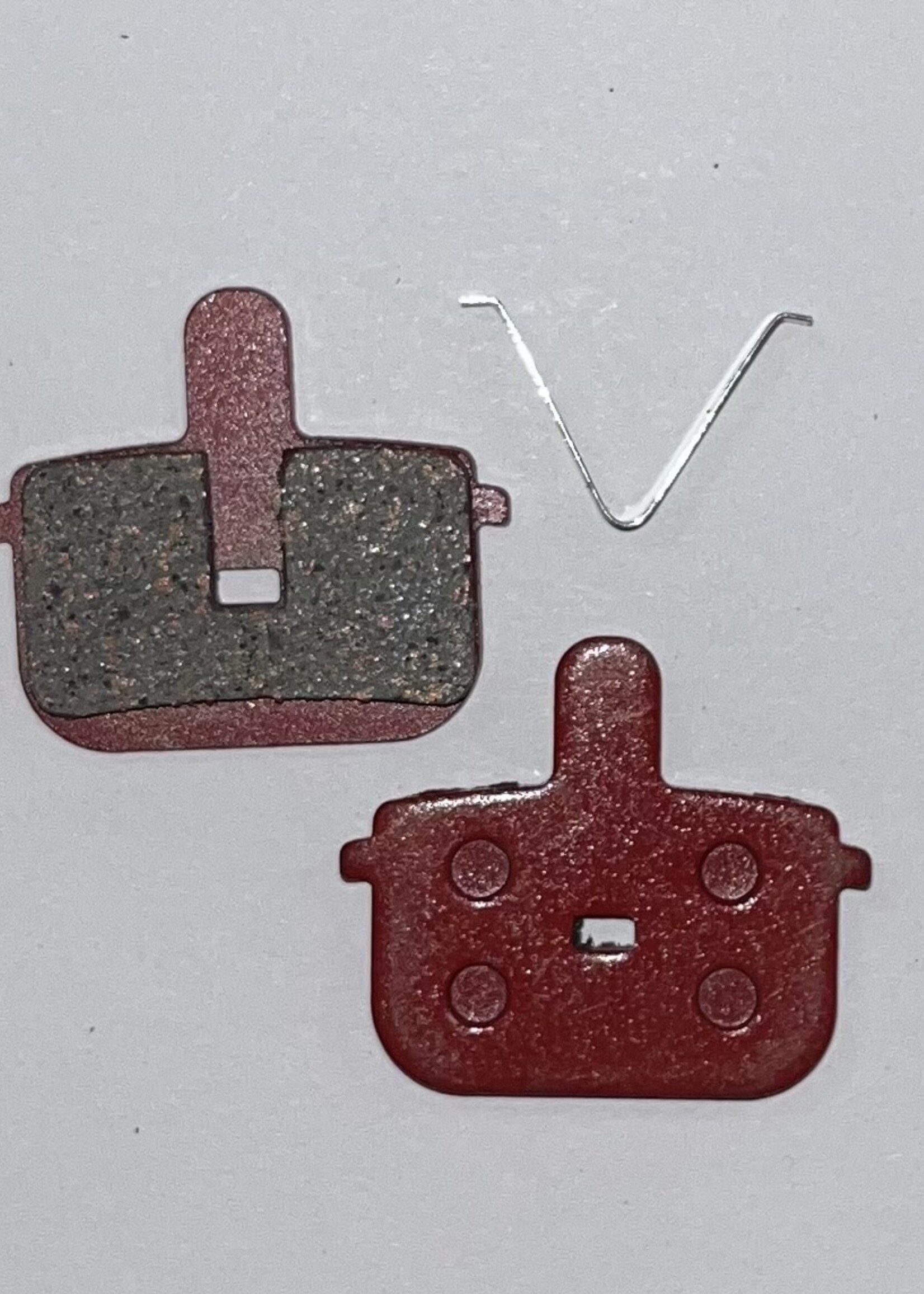 Break Pads Vélo Rouge