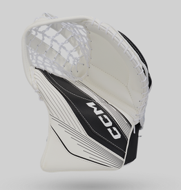 mitte de hockey pour guardien ccm noir et blanc