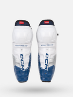 jambiere ccm blanc bleu 11 28 cm