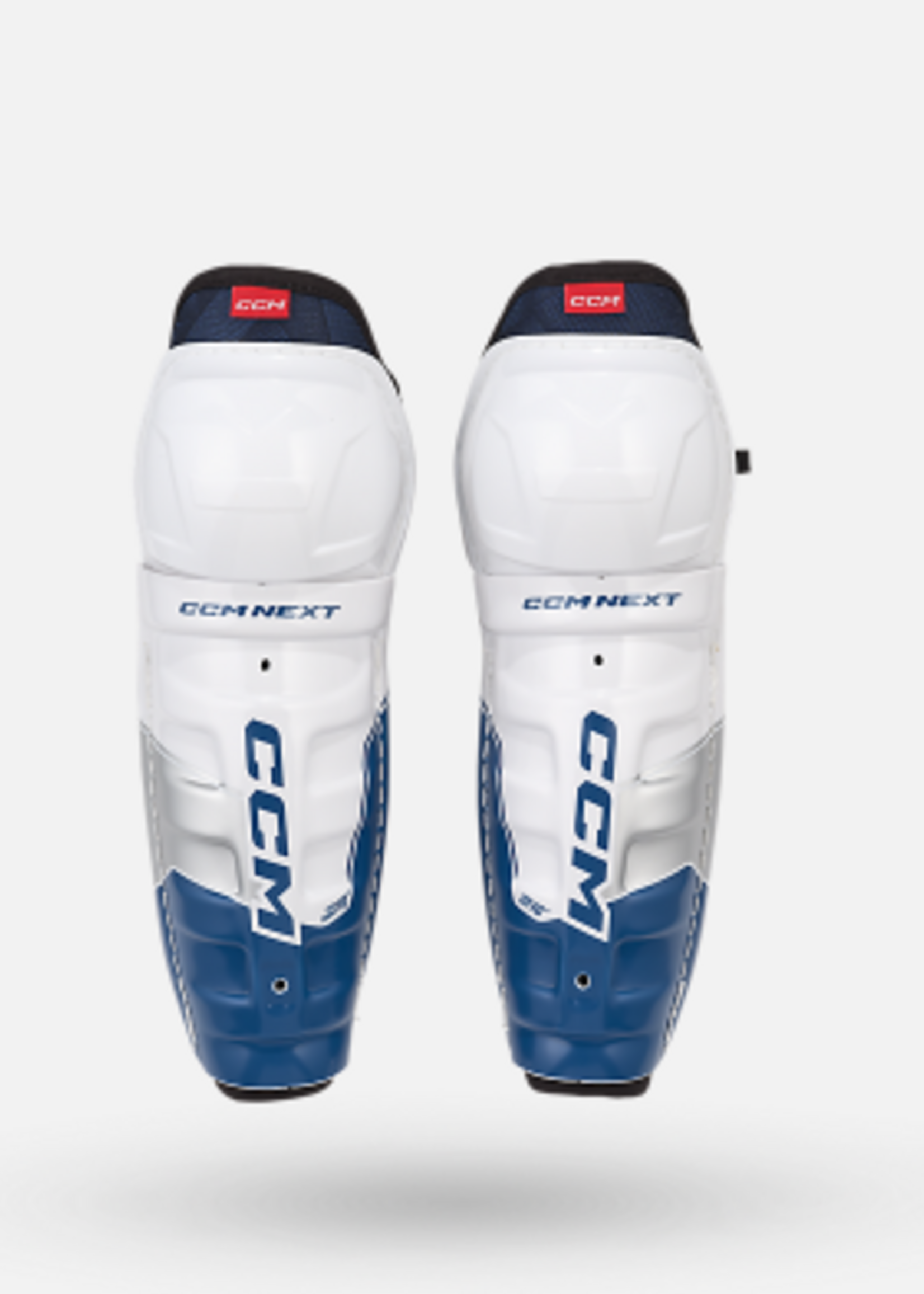 jambiere ccm blanc bleu 11 28 cm