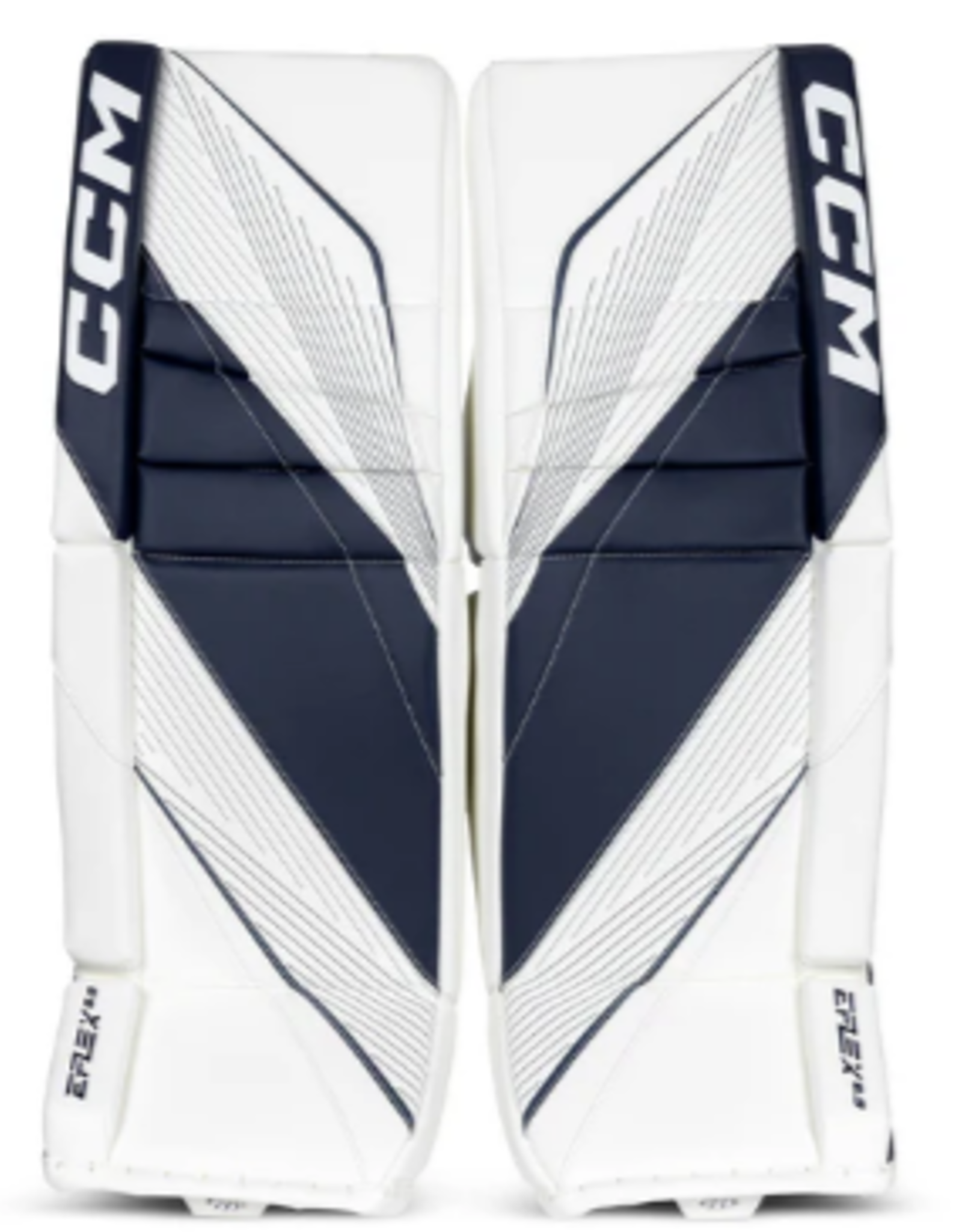 CCM Hockey CCM Extreme Flex E6.9 Intermediate Goalie Leg Pads 31+1
