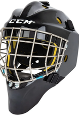 CCM Hockey Axis F5 Goalie Mask - Size: OSFA Black Senior