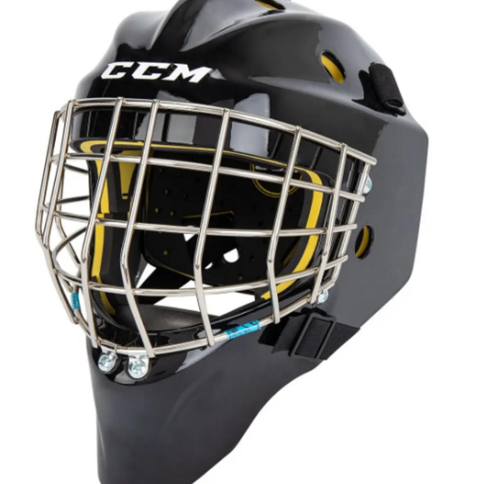 CCM Hockey Axis F5 Goalie Mask - Size: OSFA Black Senior